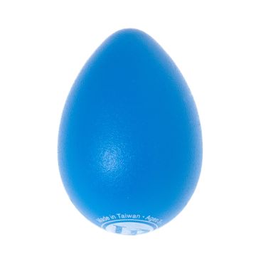 LP Uova shakers galleggianti in plastica colore blu conf 1