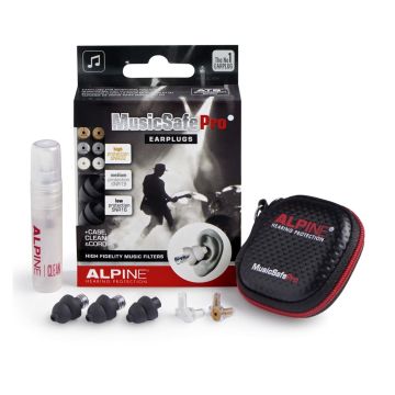 Tappi per orecchie Alpine Music Safe Pro 2019 black edition