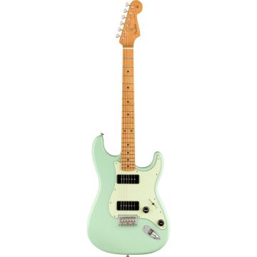 Chitarra elettrica Fender Noventa Stratocaster mn surf green con borsa