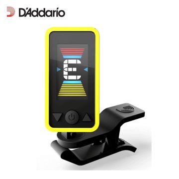 Accordatore a clip D'Addario PW-CT-17PR Eclipse yellow