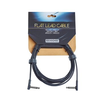 Cavo Jack angolare /Jack angolare 3 mt Rockboard RBO CAB FL 300BLK AA Flat
