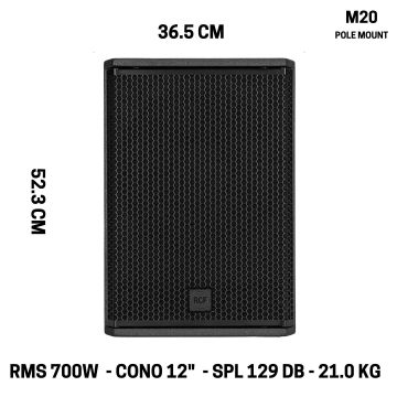 RCF SUB 702-AS MK3 12" 1400w