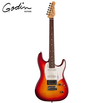 Chitarra Elettrica Godin Session cherry burst sg rn con borsa