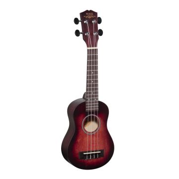 Ukulele soprano Maui MHW-RD con borsa red