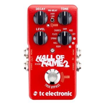 Pedale TC Eletronic Hall of Fame 2 reverb