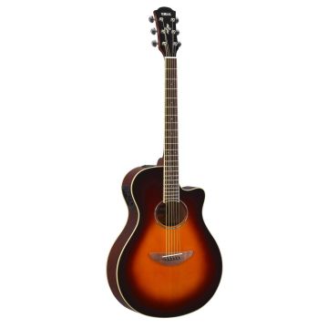 Chitarra Acustica Elettrificata Yamaha APX600 old violin sunburst