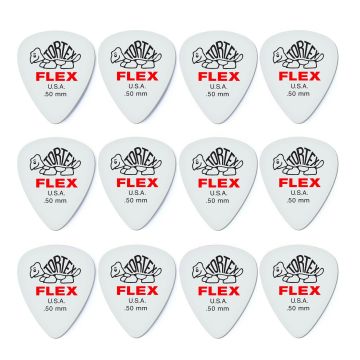 Dunlop 428P50 Tortex flex standard  .5mm 12pz
