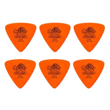Dunlop 431P.60 Tortex triangle .6mm 6pz 