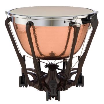 Timpano Adams Professional Generation II rame martellato caldaia profonda 32" con finetuner