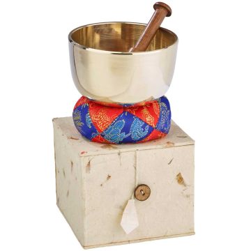 Afroton AKS866 Confezione Campana 9,7cm con cuscino,battente e scatola 