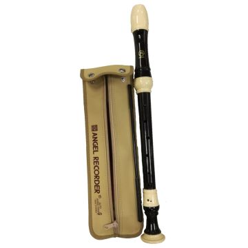 Flauto Dolce Angel AARG100A alto diteggiatura tedesca 3pz con fodero