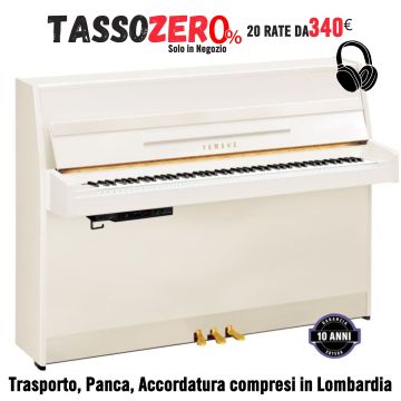 Yamaha B1 TC3 Transacoustic bianco lucido a.cm.109
