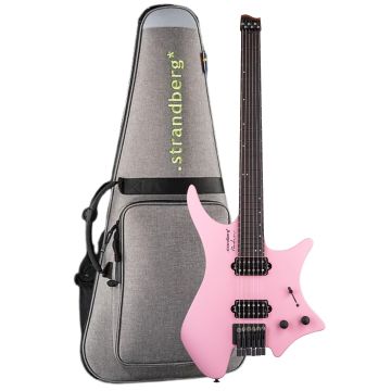 Strandberg Boden Essential 6 Chitarra Elettrica coral pink con borsa