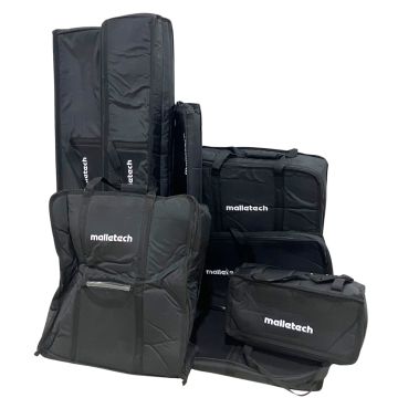 Set borse Marimba 5 ottave Malletech Stiletto 7pz