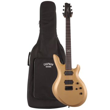 Chitarra Elettrica Chapman Guardian cyber gold metallic con borsa