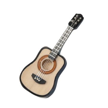 Spilla Agifty chitarra classica in legno