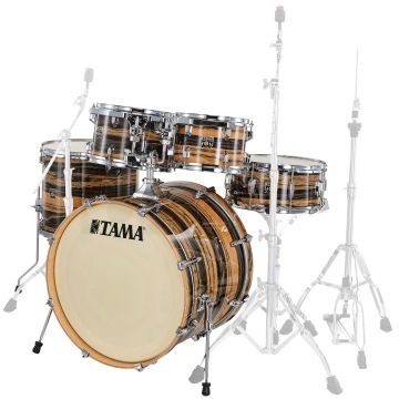 Tama Superstar Classic 20" 5pz natural Ebony Tiger Wrap