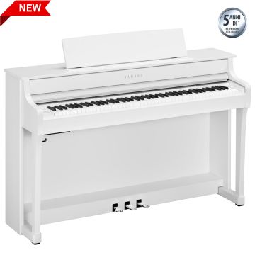 Yamaha CLP845WH con mobile BiancoOpaco