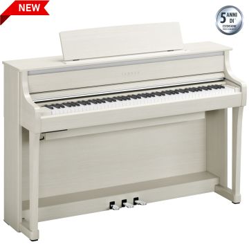 Yamaha CLP875-WB con mobile White Birch