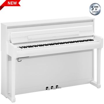Yamaha CLP885-PWH Bianco Lucido