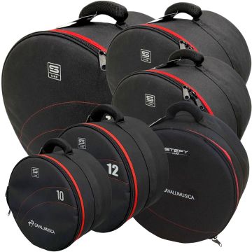 Set borse batteria Stefy Line serie 200 6pz 22/10/12/14/16/14s