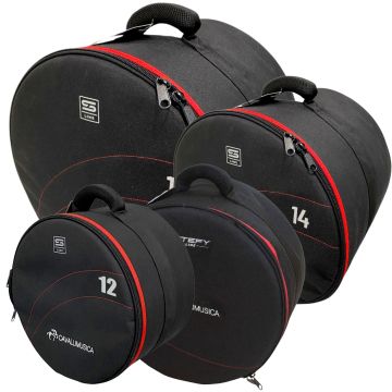 Set borse batteria Stefy Line serie 200 4pz 18/12/14/14X5,5