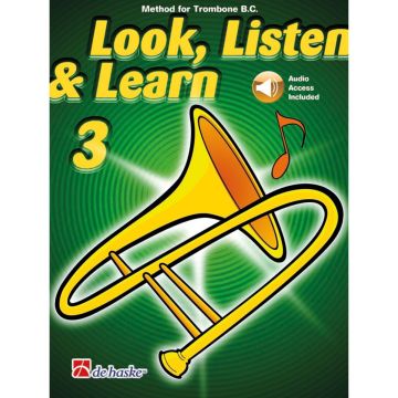 Ascolta leggi suona 3 Trombone B.C. con Cd DH1023249