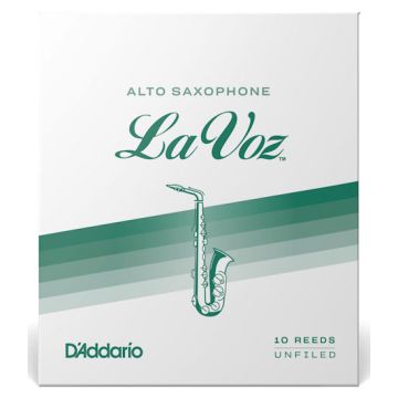 Ance Sax Alto Medium Soft La Voz By D'Addario 10pz RJC10MS