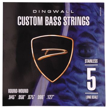 Dingwall DWSS-5 Corde Basso 5 corde stainless 45-127 
