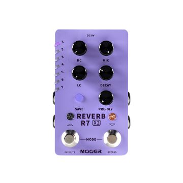 Pedale Mooer R7 X2 REVERB