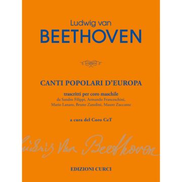 L.W.Beethoven Canti popolari d'Europa trascritti per coro maschile
