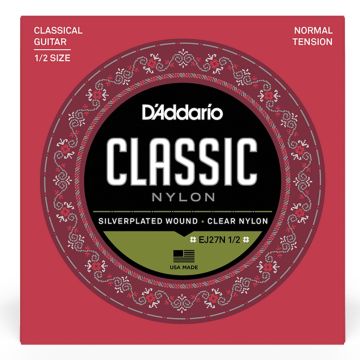 Corde Classica 1/2 D'addario EJ27N 1/2 Silver normal 29-45