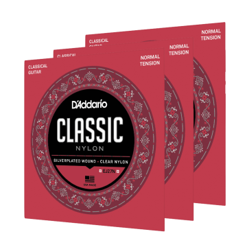 Corde Classica D`Addario EJ27N normal 3 pezzi