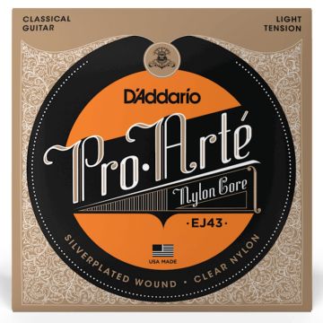 Corde Classica D'addario EJ43 Pro Arte' nylon light 
