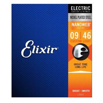 Corde Elixir Nanoweb Custom Light 09-46 
