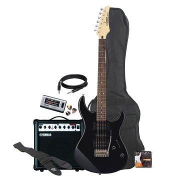 Kit Chitarra Elettrica Yamaha ERG121GPII Ampli 15W e accessori nera
