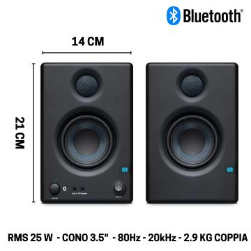 Coppia Monitor Presonus ERIS 3.5 BT - 3,5" 50w bluetooth