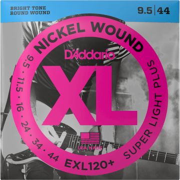 D`Addario EXL120+ XL super light Plus 9.5-44