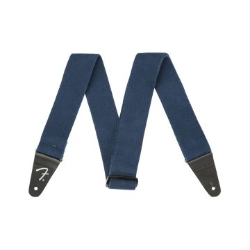 Tracolla chitarra Fender blu logo F