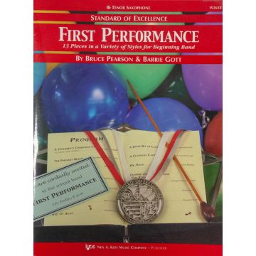 Standard Of Excellence First Performance  Tenor Sax
