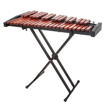 Xilofono Croson 37 note con supporto, mallets e borsa