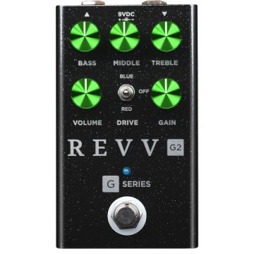 Revv G2 Overdrive Distortion black sparkle ltd