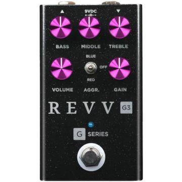 Revv G3 Overdrive Distortion black sparkle ltd