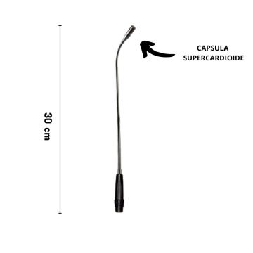 Microfono collo d'oca JTS GM-5212 condensatore