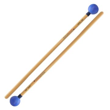 Mallets Glockenspiel Schlagkraft GPO-25 manico in rattan testa in plastica blue hard