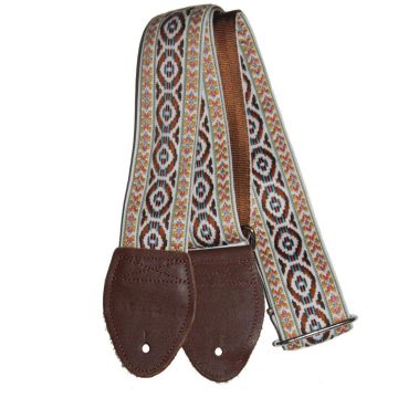 Souldier Bohemian brown/white Tracolla chitarra 5cm