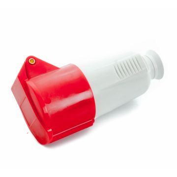 Presa Gewiss mobile diritta 3P+N+T32A 380 415V 50/60Hz red