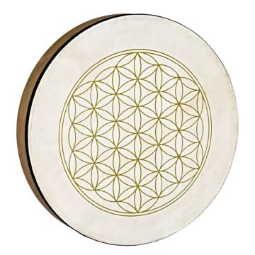 Shaman Drum 40cm Sonic Energy Flower of Life HD16WB-FOL