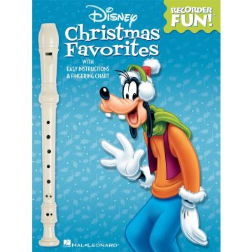 Disney Christmas Favorites BOOK Flauto dolce