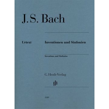 Inventions And Sinfonias Johann Sìebastian Bach BOOK - Pianoforte